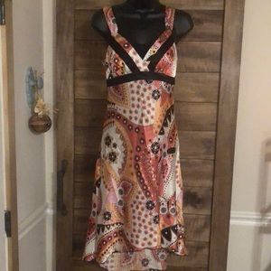 Silkie dress. Padded top.
